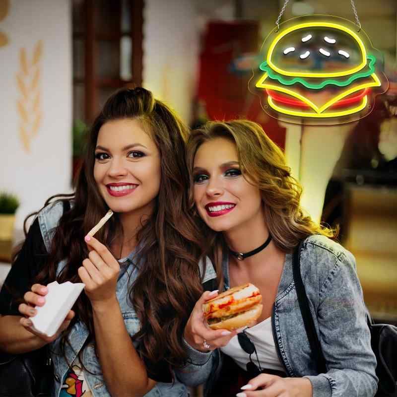 Burgerネオン調光 ledネオンライト