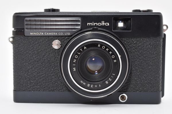 特上品 ミノルタ Minolta Minoltina P ブラック 38 mm F 2 8 露出計OK 5026_10_70