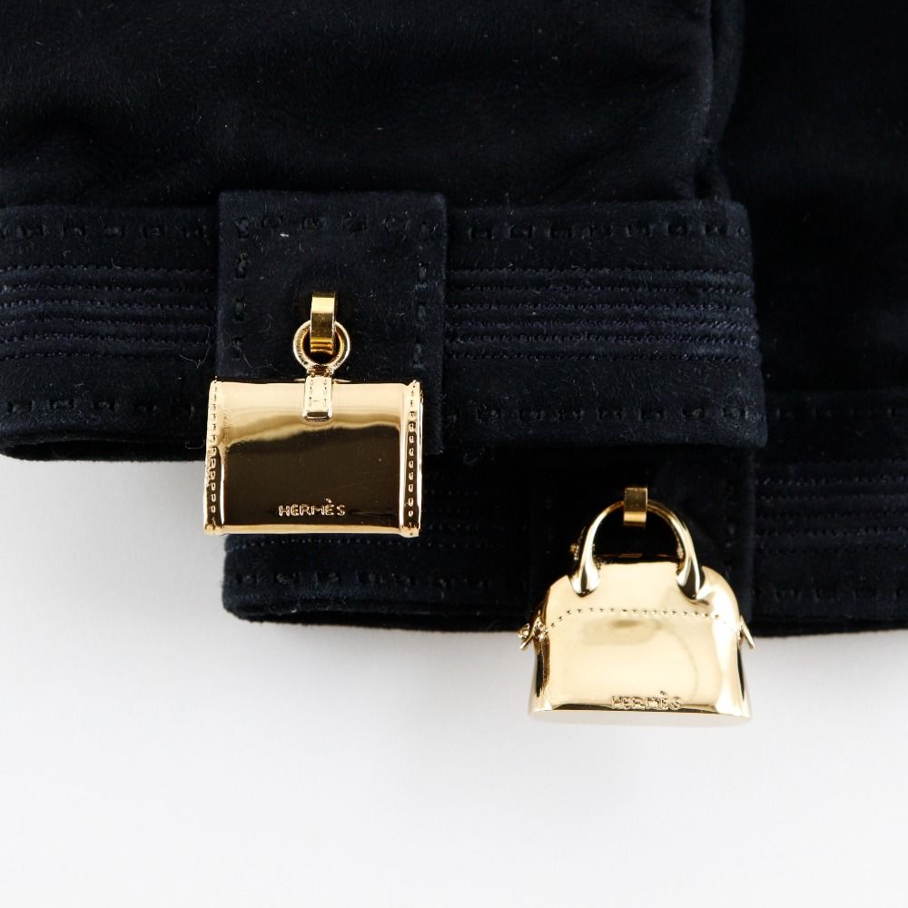 HERMES】エルメス グローブ バッグチャーム ジジェ ボリード
