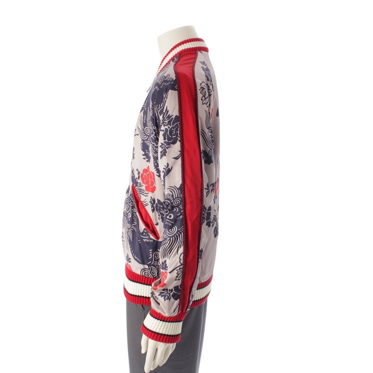 専用 GUCCI グッチ カタカナ ジャケット ブルゾン スカジャン 専用 GUCCI グッチ カタカナ ジャケット ブルゾン スカジャン