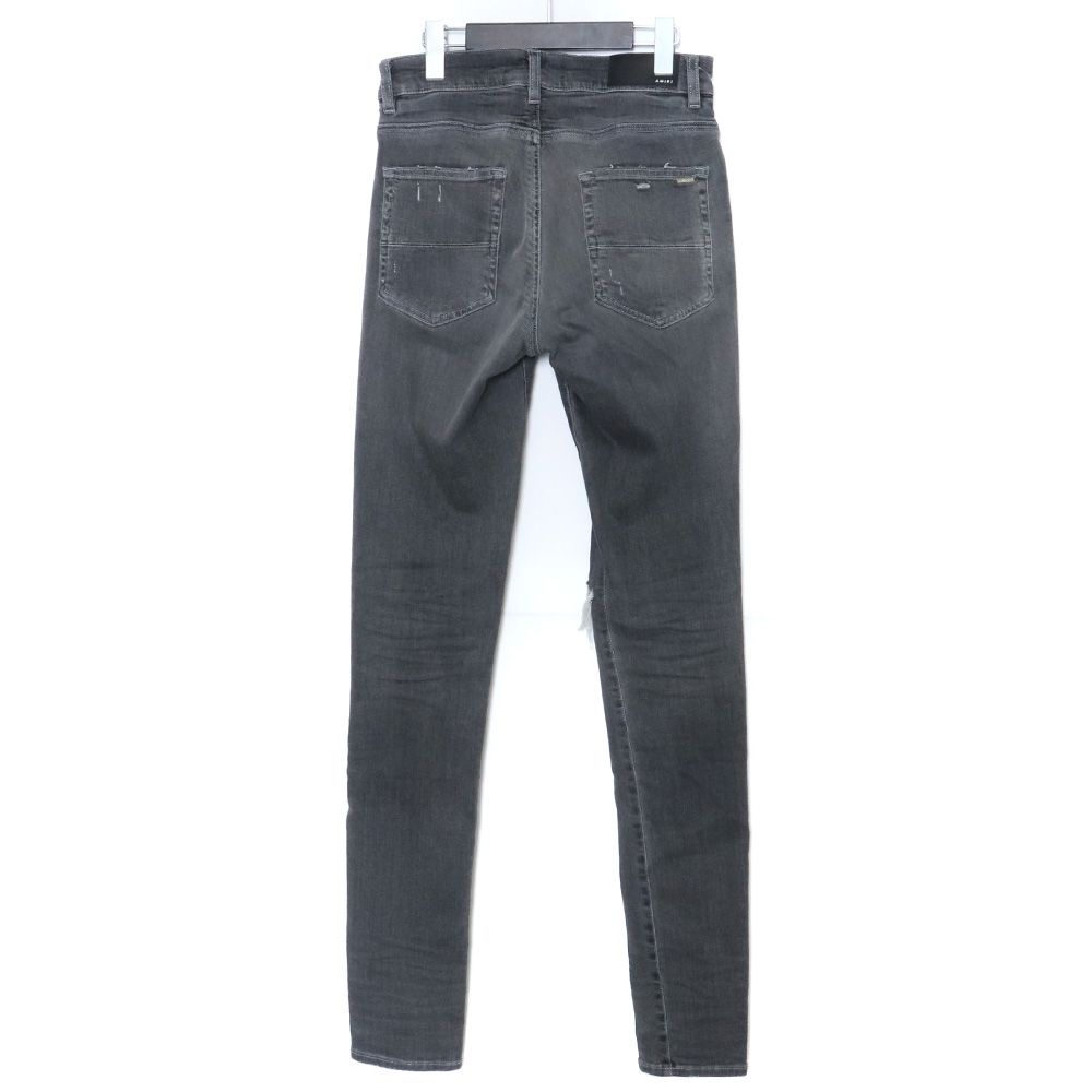 AMIRI mx-1ダメージデニムパンツ 29インチ AMIRI ダメージ ジーンズ MX1 JEAN PXMD001-CLAY INDIGO (AMIRI