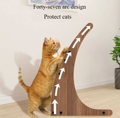 超大型逆L字型垂直猫ひっかき板高密度段ボール猫玩具をアップグレードします