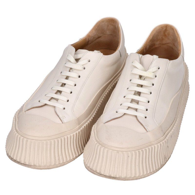 ジルサンダー プラットフォームスニーカー メンズ 40 - メルカリ