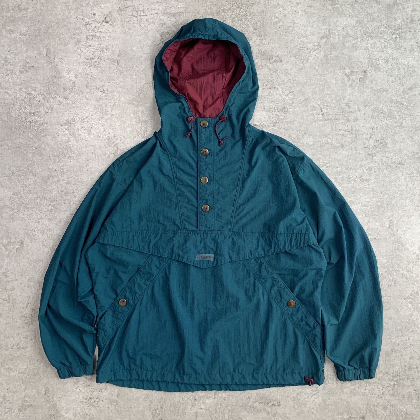 90s Columbia Button Anorak Parka コロンビア アノラックパーカ 