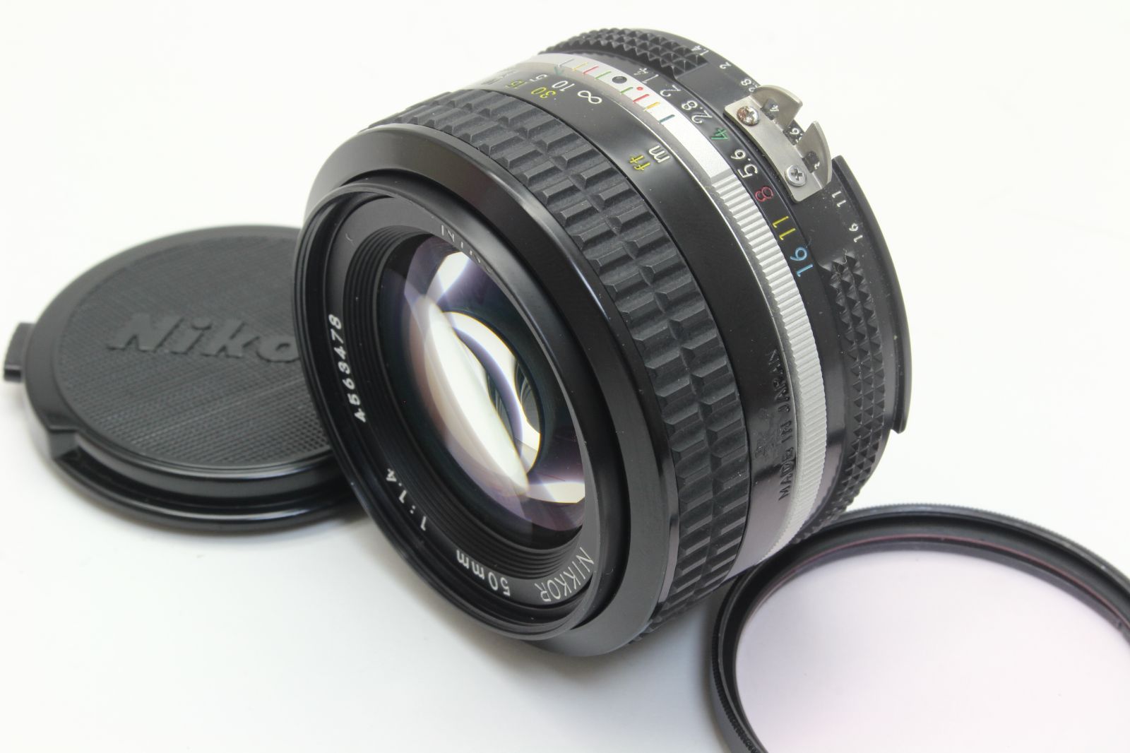 AB Nikon ニコン AI NIKKOR 50mm F1.4 初期不良返品無料 9-101.5