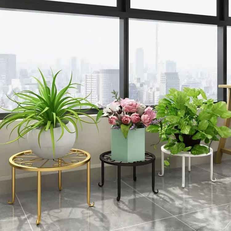 フラワースタンド 屋外 屋内 プランターラック 直径23cm 直径