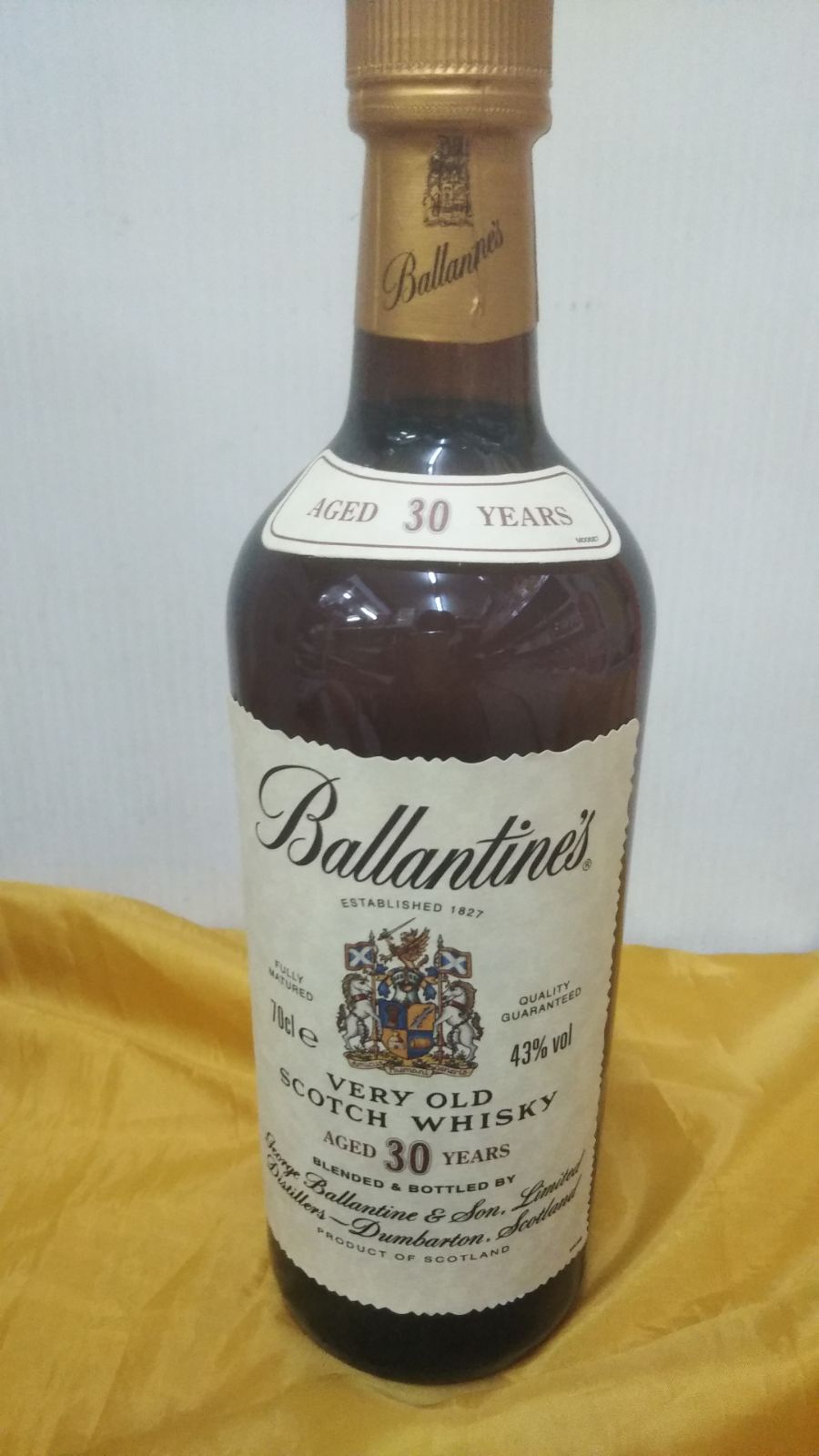 バランタイン 30年 旧ボトル 希少ウイスキー - メルカリ