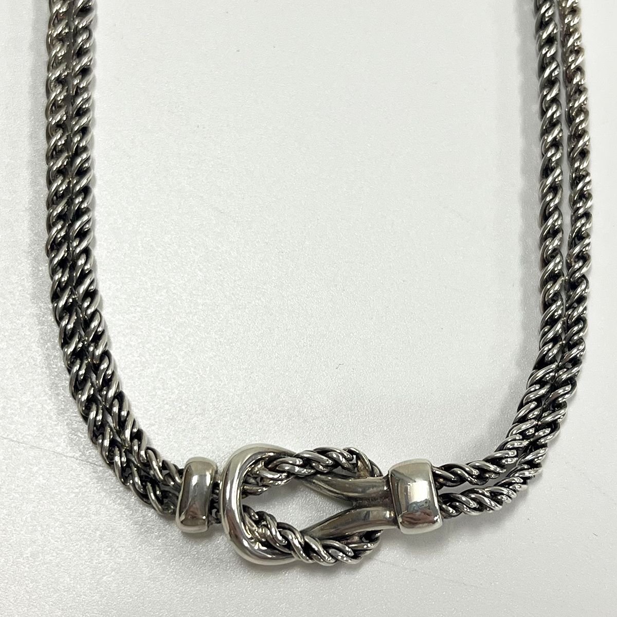 TIFFANY&Co. ティファニー ダブルロープ センターノット