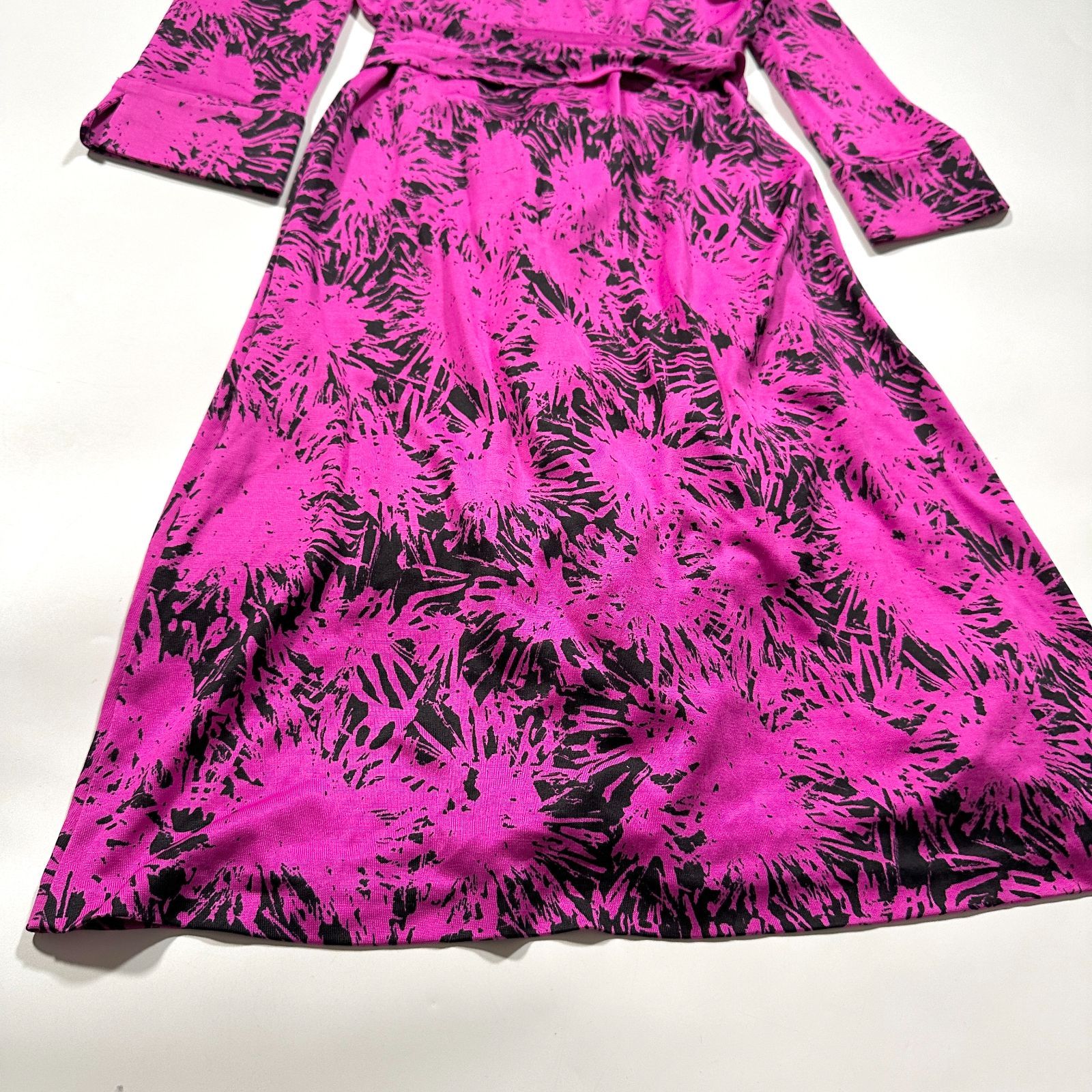 美品 DIANE von FURSTENBERG ダイアンフォンファステンバーグ ラップ 
