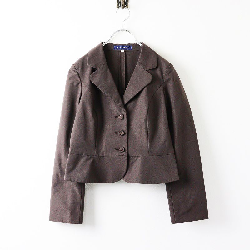 GRANCY テーラードジャケット グレー M M'S GRACY グレー テーラードジャケット 40（ワンピなど最旬ア