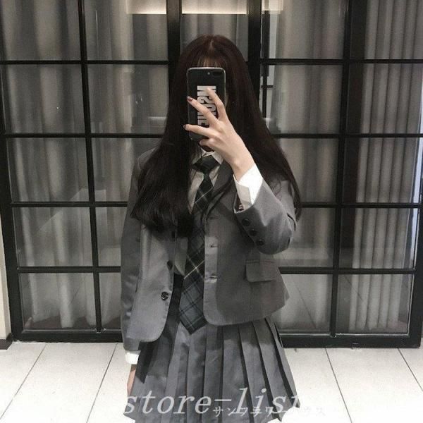 入学式卒業式スーツフォーマルスーツ女子女の子高校生中学生レデイース無地セット卒服制服スカート発表会フリーサイズゆったりSMLXLZYL145