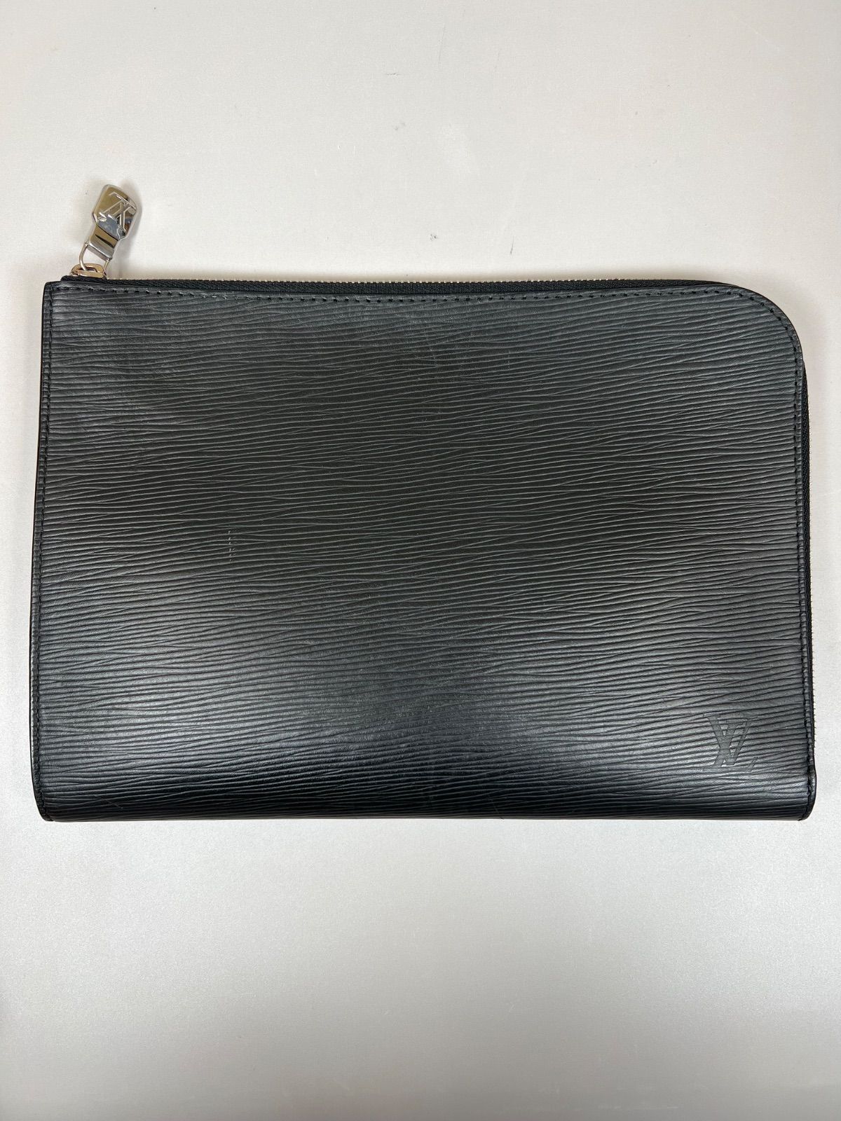 ルイヴィトン クラッチバッグ ポシェットジュール ノワール エピ