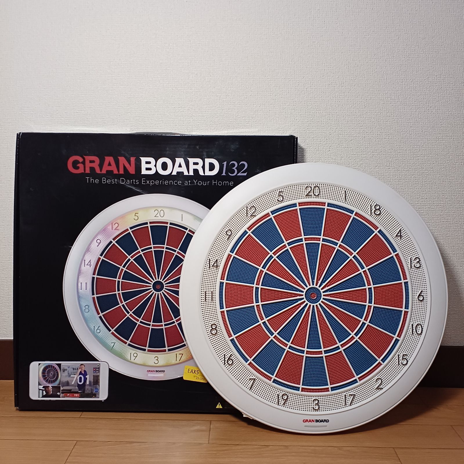GRAN BOARD 132 グランボード ダーツボード ホワイト - メルカリ GRAN BOARD 132 グランボード ダーツボード ホワイト - メルカリ