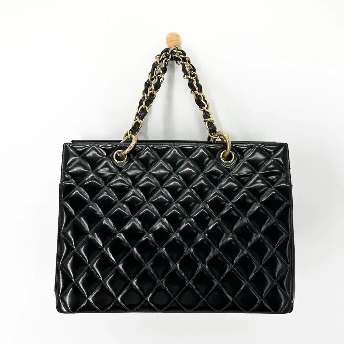 Chanel(シャネル) パテントレザー シャープバッグ ショルダー