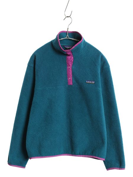 なクーポン配布中! 最初期 80s パタゴニア フリース スナップT レディース M メンズ S | ヴィンテージ アウトドア プルオーバー ジャケット ブルゾン