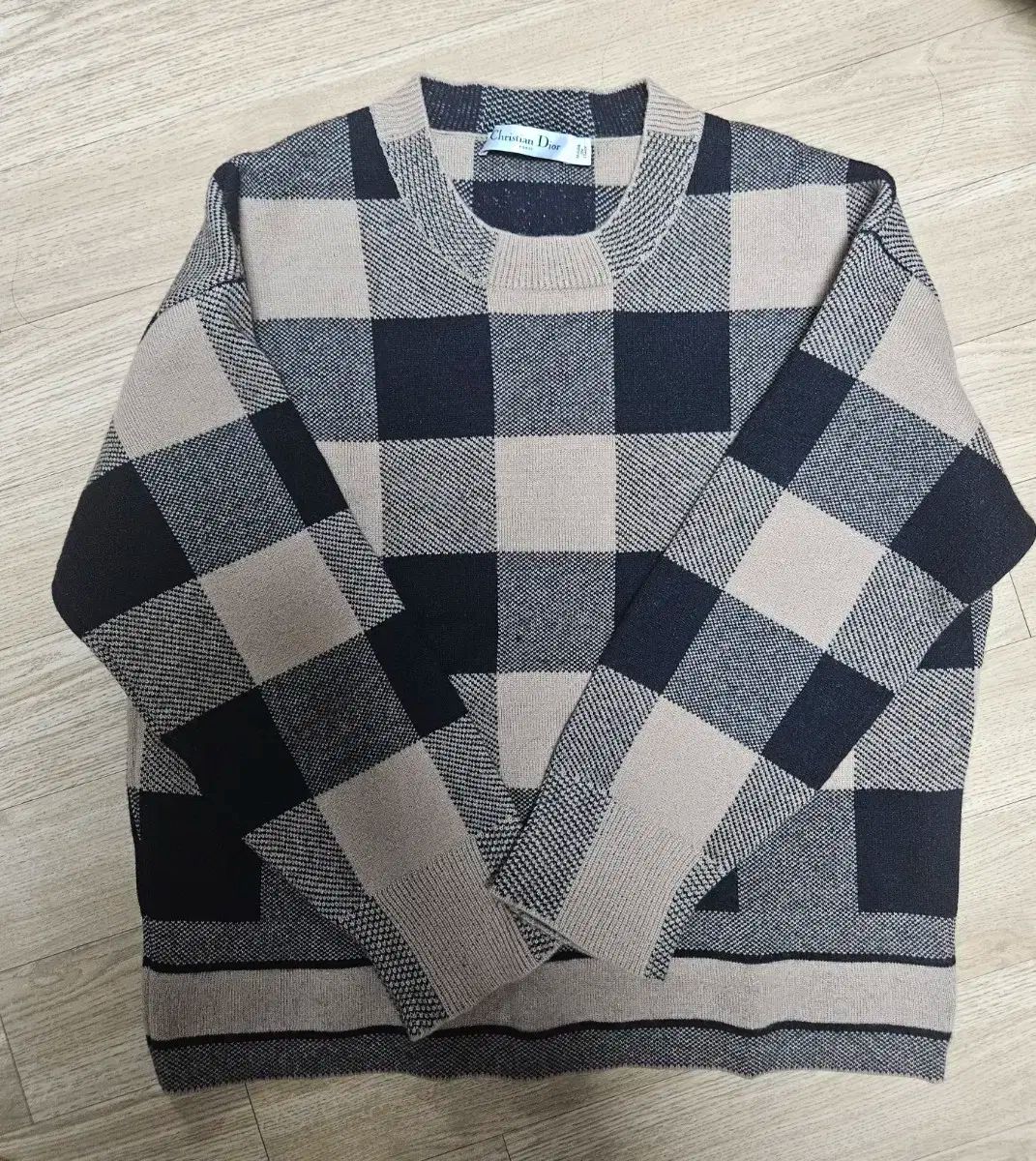 ディオール カシミア ジャカード ニット セーター