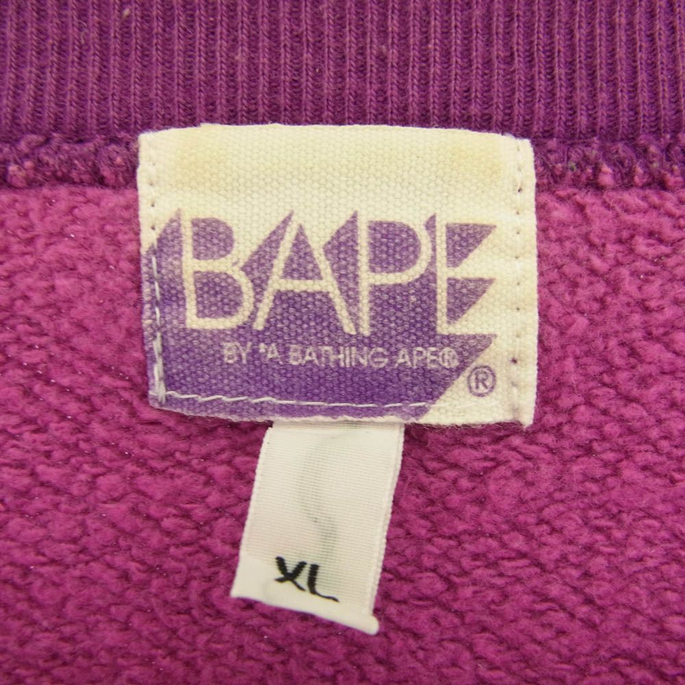 A BATHING APE アベイシングエイプ 00s BAPE ロゴ ライトストーン