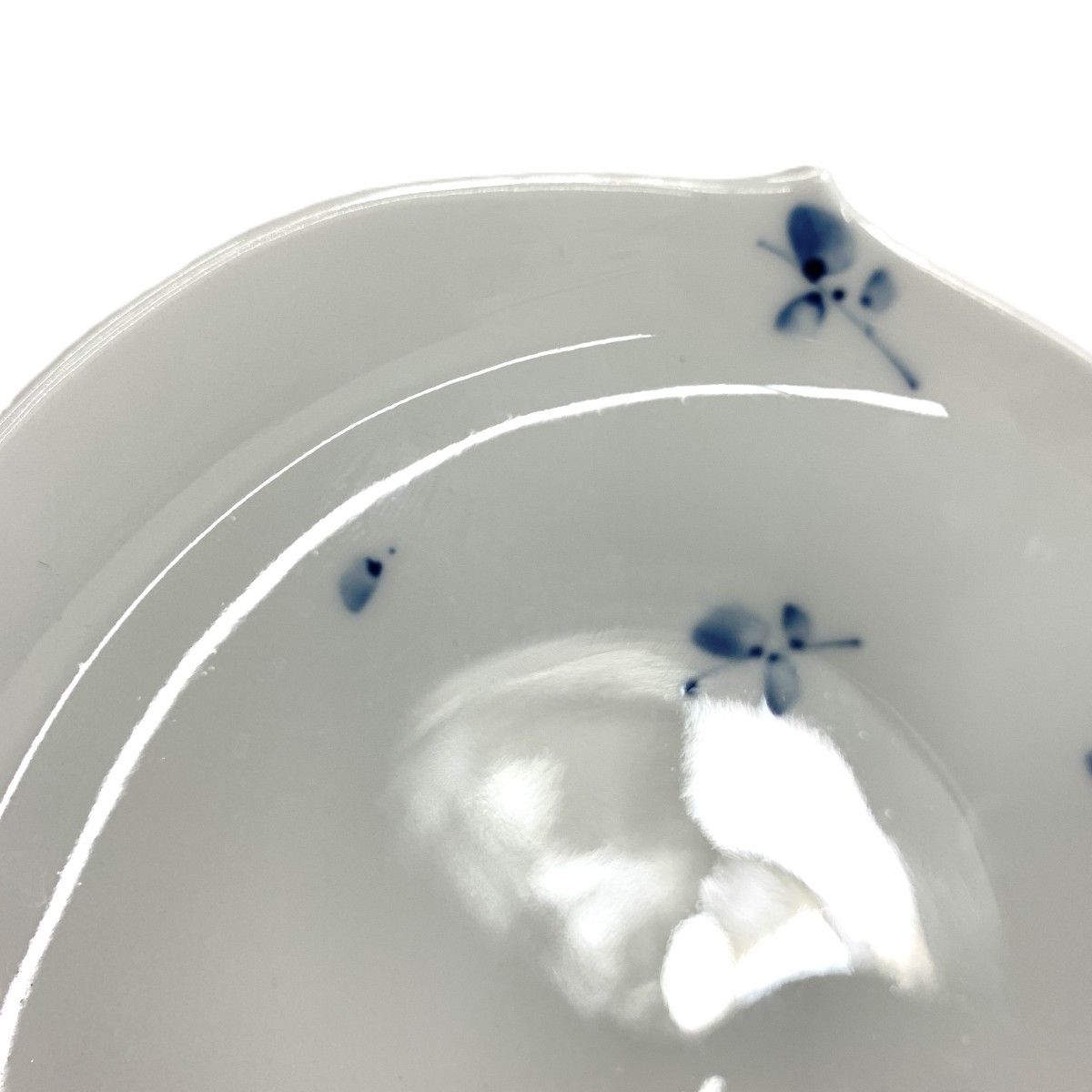 古マイセン】恋人文／コバルト 22金彩 皿 プレート 古マイセン】恋人文