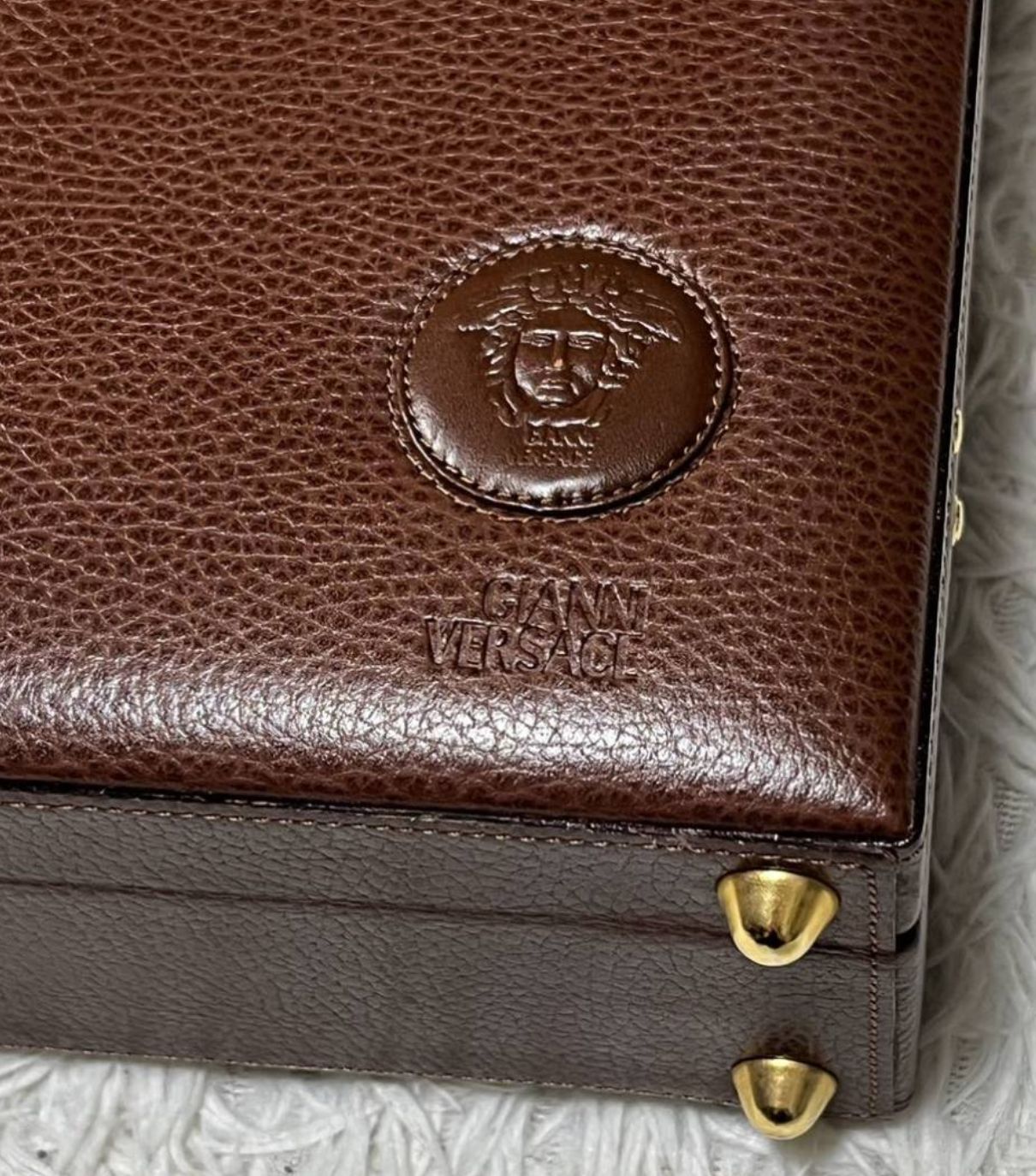 Gianni Versace ヴェルサーチ　アタッシュケース ブリーフケース VERSACE(ヴェルサーチェ) ビジネスバッグ・アタッシュケース