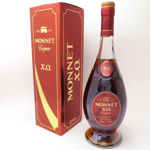 モネ XO 40% 700ml 未開栓 箱付 コニャック ブランデー - メルカリ