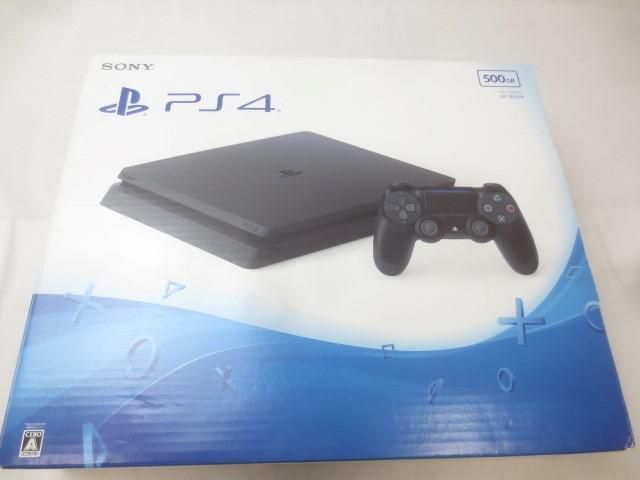 中古品 ゲーム プレイステーション4 PS4本体 CUH-2000A ジェットブラック 動作品 周辺機器 箱付き