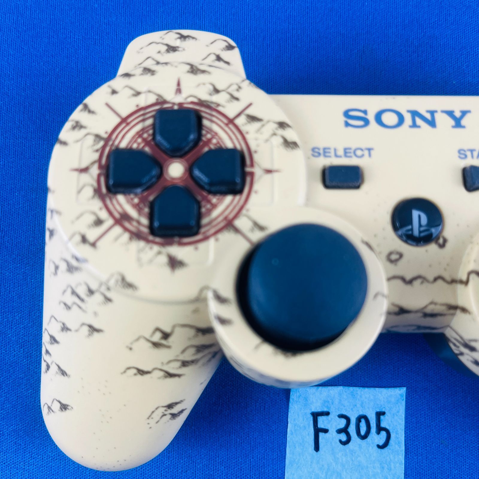 F305 SONY PS3 DUALSHOCK3 デュアルショック3 アンチャーテッド 砂漠に眠るアトランティス モデル ソニー プレステ3 PlayStation3 プレイステーション3 ワイヤレスコントローラ モデル オリジナル