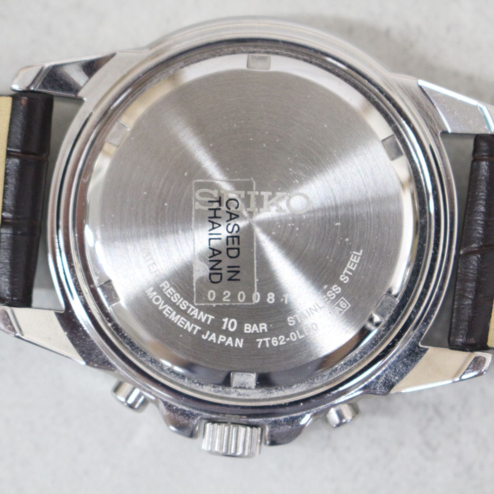 S228)【美品】SEIKO アラームクロノグラフ 7T62-0LD0 腕時計 - メルカリ