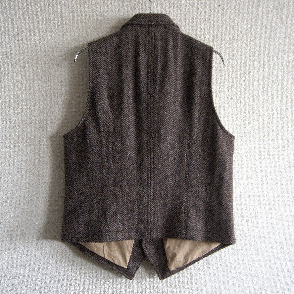 【Nigel Cabourn】HarrisTweed マロリーベスト サイズ50 1点物ブログⅢ》サイズ52/54/56 – ナイジェル・ケーボン