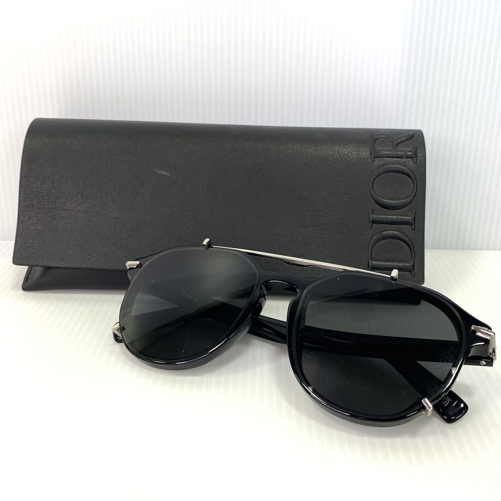 Dior ブラック サングラス ケース付き 中古品】Dior Black Suit RI 10A0 ディオール サングラス