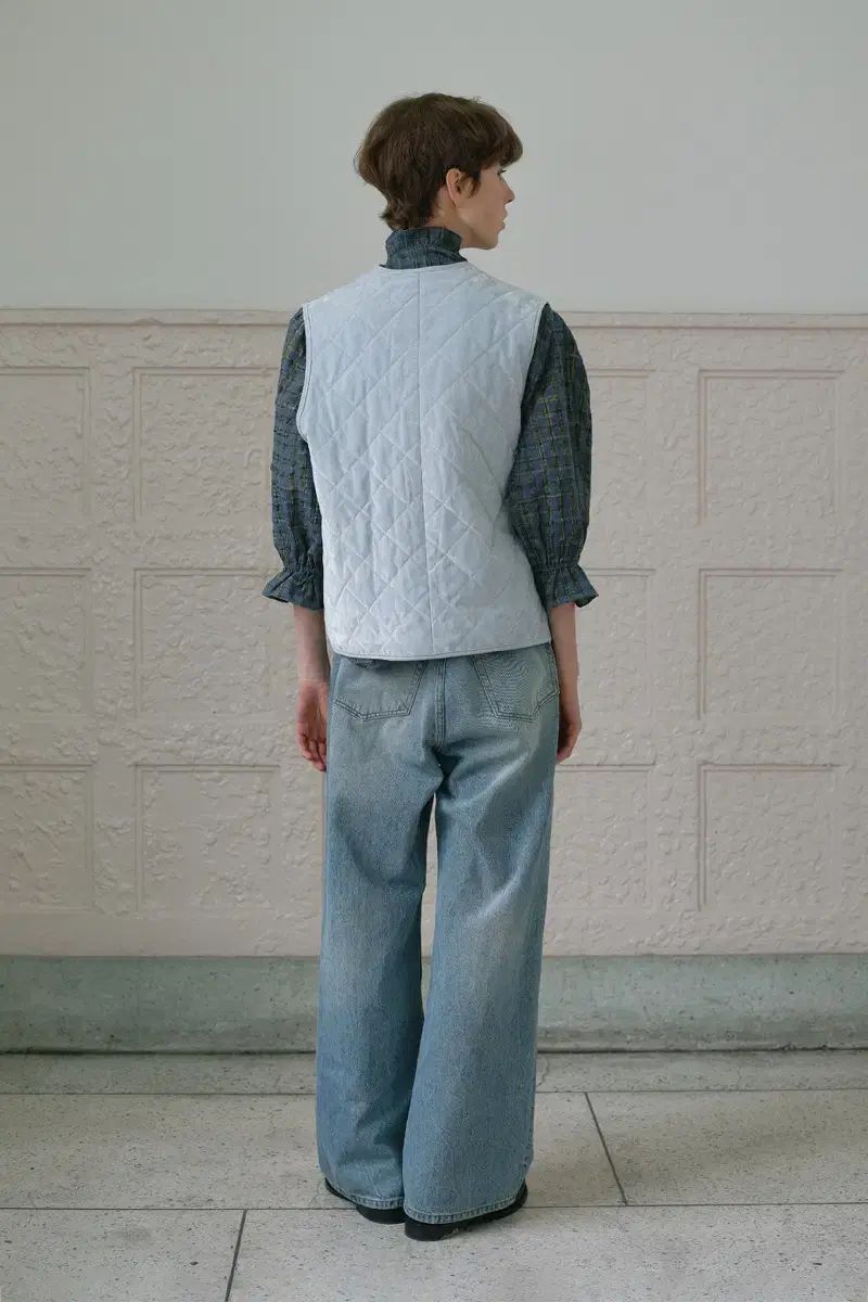  ビアプレーン ベスト VIA SUEDE QUILT VEST SKYBLUE ベスト ジレ ベスト ジレ ビスチェ