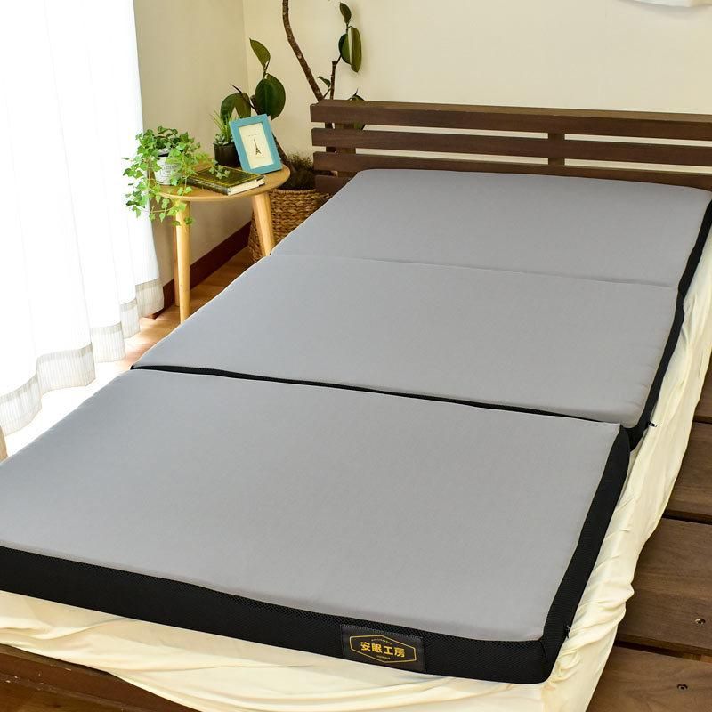 西川 高反発マットレス シングル 敷布団 帳 フラットタイプ 圧縮 HS-HC00159281BK