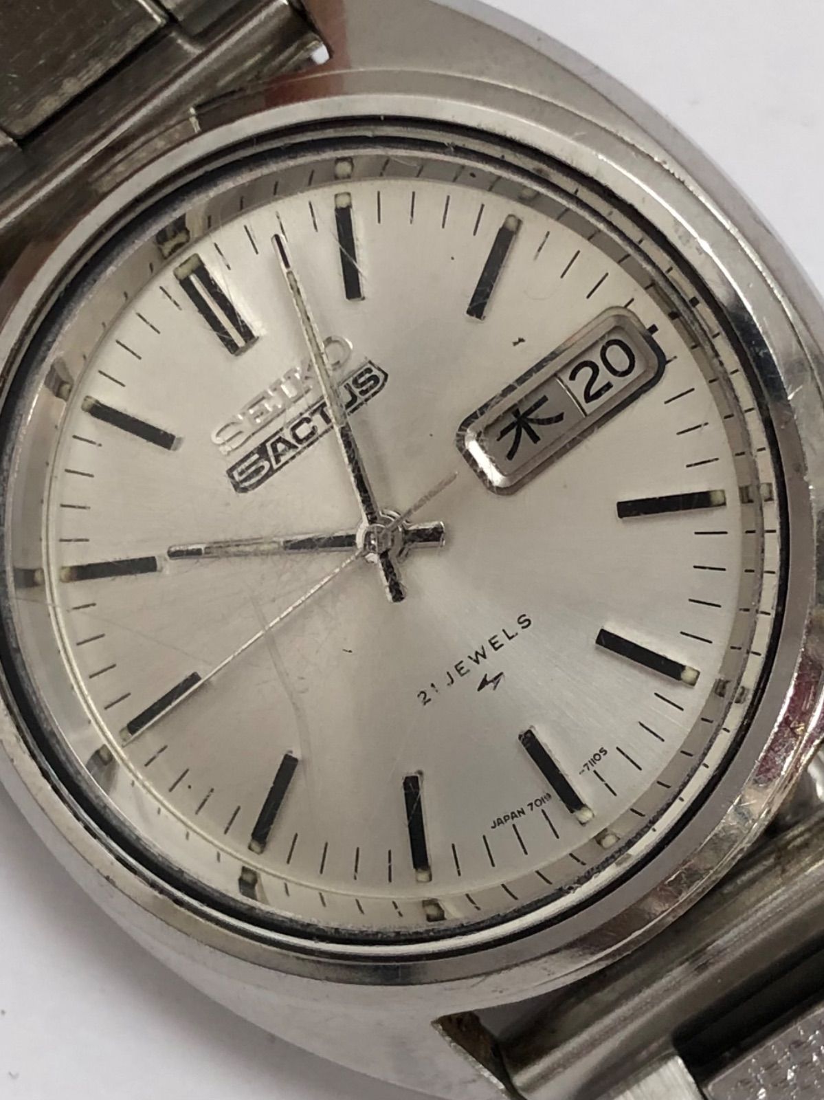 セイコー 5アクタス 7019-7070 21石 自動巻時計 SEIKO 18705618 - メルカリ