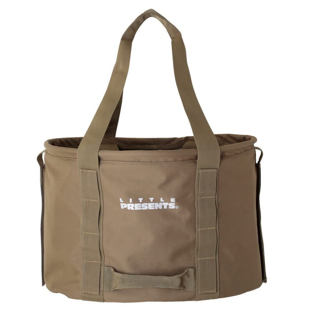 カーキ_W50×D30×H32cm リトルプレゼンツ(LITTLE PRESENTS) 自立式防水バッグ40 B-31 カーキ 約40リットル