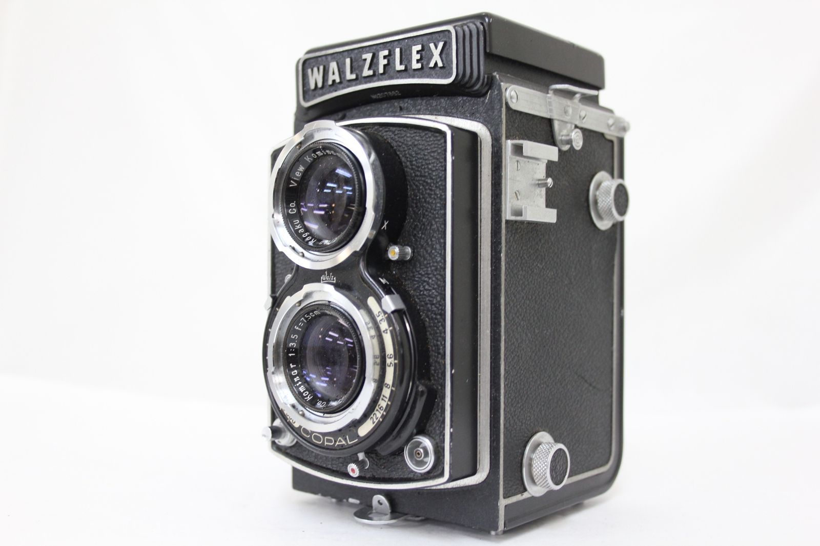 品 Walzflex Nitto Kogaku Kominar 7.5cm F3.5 二眼カメラ M5131