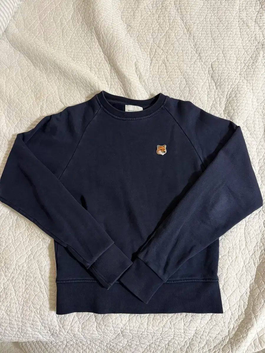 Maison Kitsuné メゾンキツネ トレーナー ネイビー xs