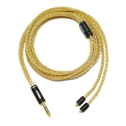 3営業日で発送 Wisetech WiseTech NOBUNAGA Labs 澪標 Miotukusi-Kiwami 4.4mm5 バランス MMCX NLS-MIO-KWM ゴールド