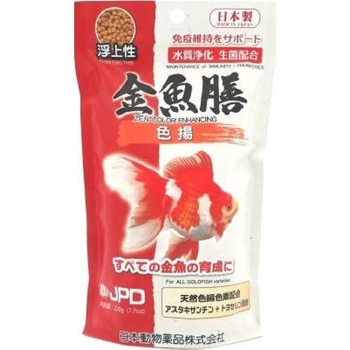 魚用品・水草 【同梱】【10個セット】ニチドウ JPD金魚膳色揚220g