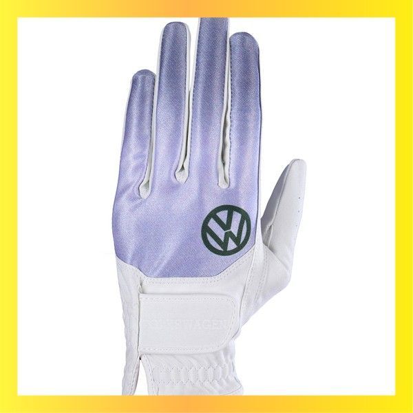新品送料無料Color:ホワイト_Size:L LEZAX(レザックス) ゴルフグローブ Volkswagen ゴルフグローブ 両手用 メンズ VWGL-9054 ホワイト L