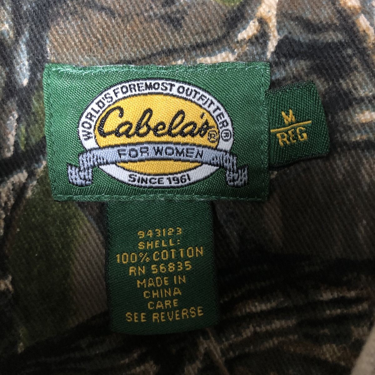古着 90年代 カベラス Cabelas FOR WOMEN 迷彩柄 リアルツリーカモ プリントネル 長袖 ボタンダウン ヘビーネルシャツ レディースM相当 ヴィンテージ /eaa552316 古着 90年代 カベラス Cabelas FOR WOMEN 迷彩柄 リアルツリーカモ