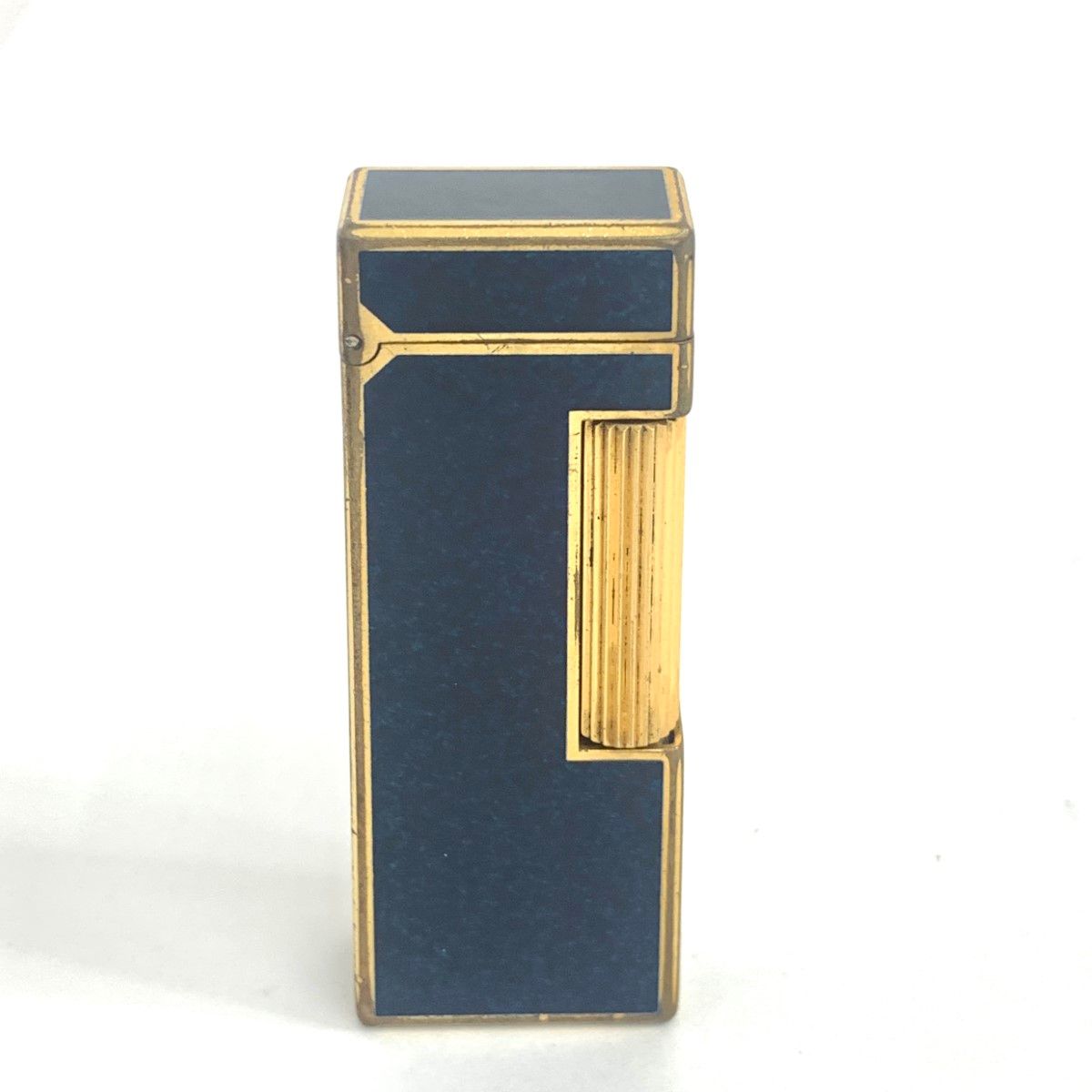 dunhill ゴールドライター ケース付き dunhill ダンヒル ライター ケース付 ゴールドカラー/ネイビー
