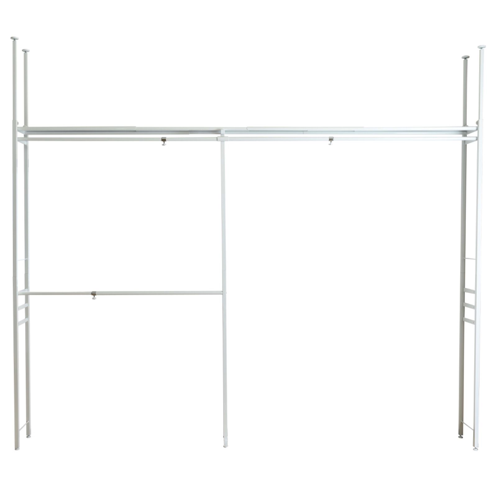 ツッパリクローゼットハンガ ハイワイド奥行30cmW230～300SK-63HW ツッパリクローゼットハンガ ハイワイド奥行30cmW230～300SK-63HW