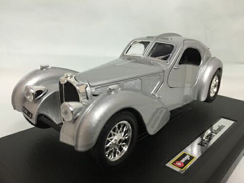 Bburago （ブラーゴ） Bugatti Atlantic 1/24 ブガッティ アトランティック ミニカー