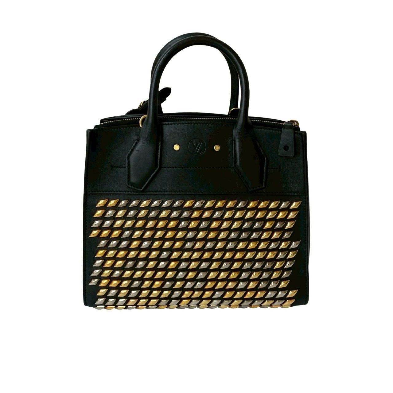 極 美品 LOUIS VUITTON ルイヴィトン シティ スティーマー PM スタッズ