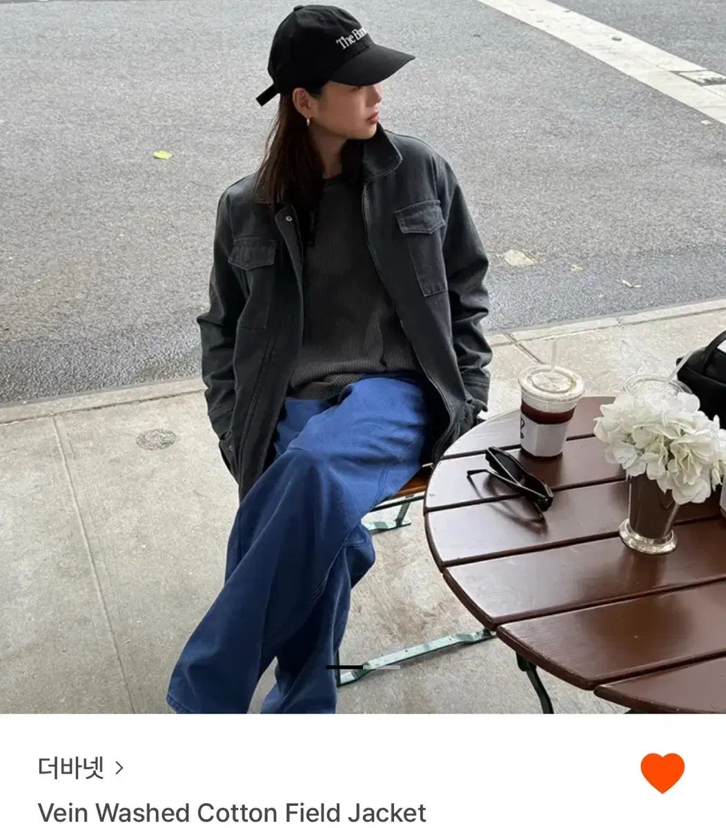 ザ バーネット ウォッシュ コットン フィールド ジャケット