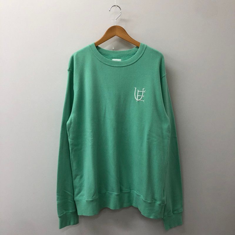 uniform experiment ユニフォームエクスペリメント 24SS AUTHENTIC LOGO CREWNECK SWEAT UE-240040 スウェット トップス トレーナー 142-250409-kk-24-tei