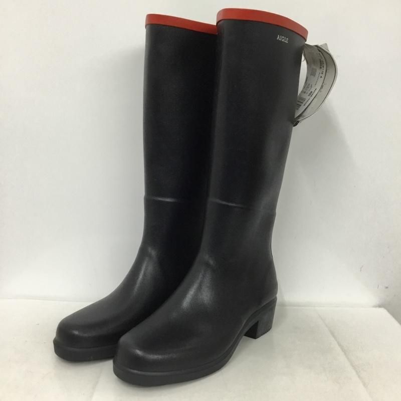 美品！！AIGLE エーグル ミスジュリエット  レインブーツ　レア柄！長靴 AIGLE エーグル レインブーツ ラバーブーツ アンクル丈 ショート