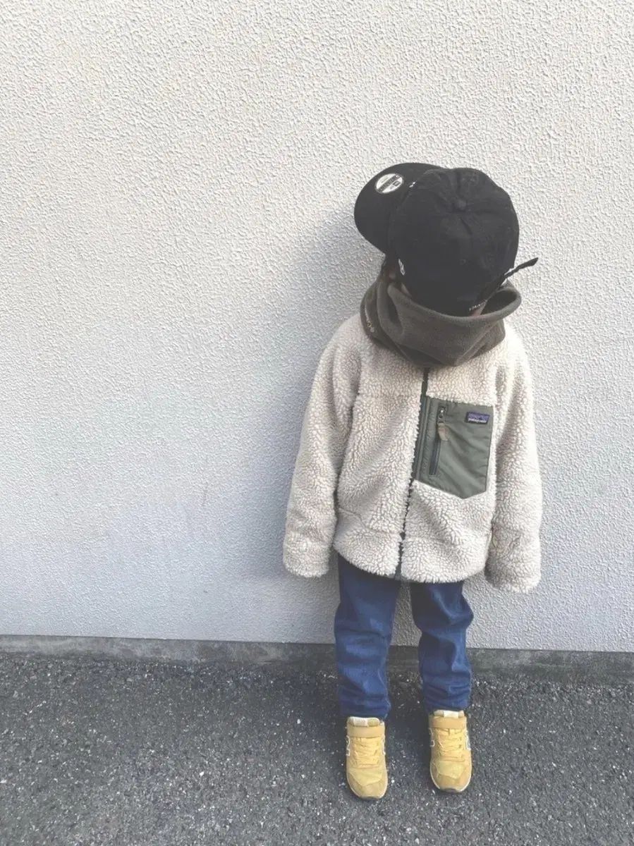 パタゴニア キッズ レトロ x ジャケット m 9 10