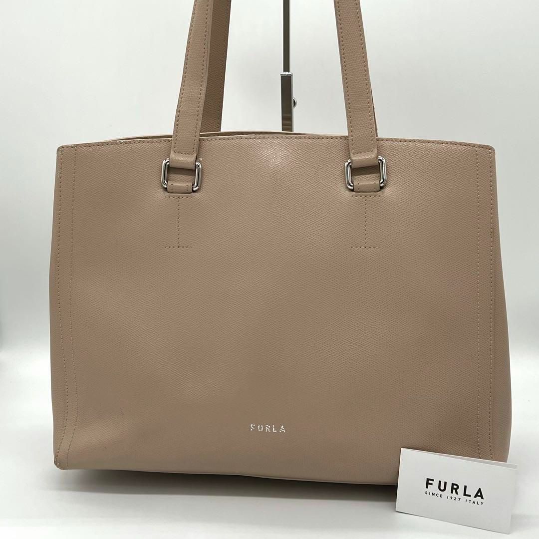 【良品】FURLA NEXT ハンドバッグ トートバッグ レザー フォーマル 良品】FURLA NEXT ハンドバッグ トートバッグ レザー フォーマル
