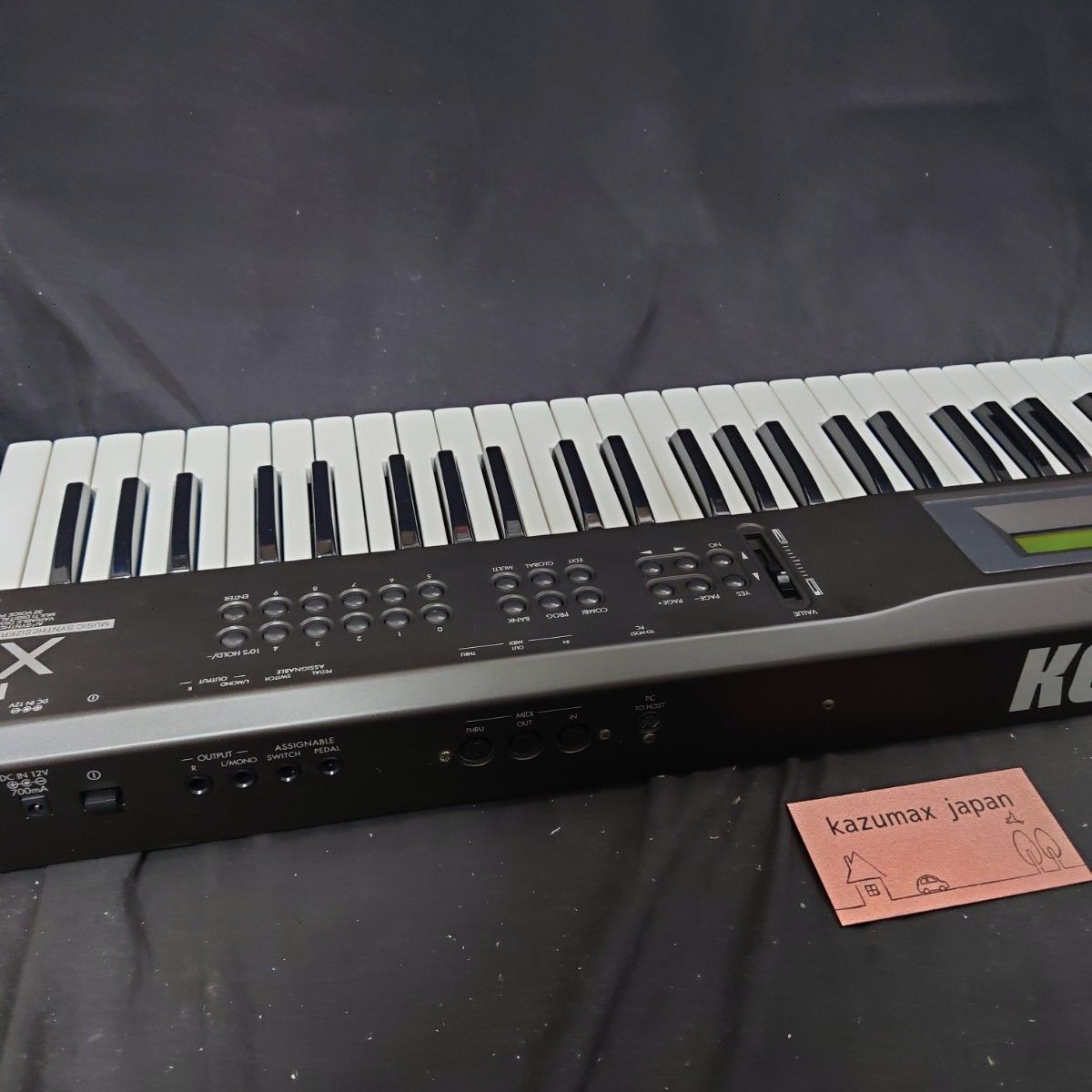 korg x5 KORG X5 コルグ ミュージックシンセサイザー X5 MIDI ブラック キーボード 動作品 動作確認済み 美品 送料無料 ☆ -  メルカリ