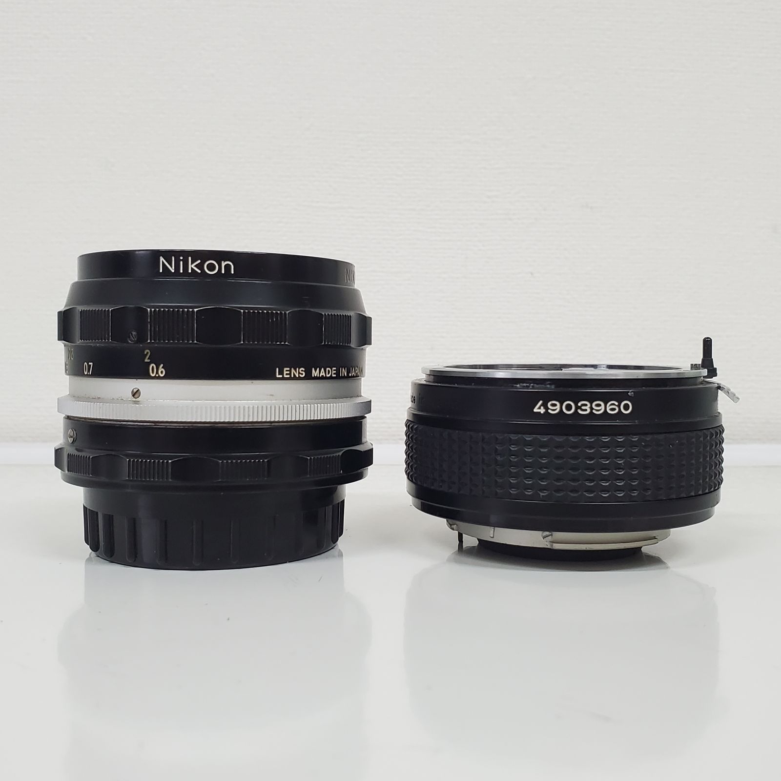 基本動作確認 ニコン Nikon NIKKOR-H Auto 28mm f/3.5 ニッコール 非Aiレンズ オールドレンズ ケンコー Kenko 2X NT TELEPLUS MC6 テレコンバージョンレンズはオマケ！